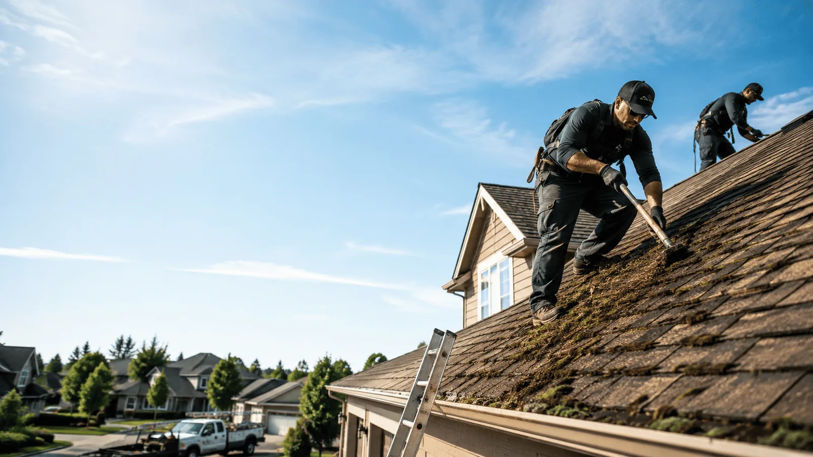 Roof Moss Removal in Holland, MI near me